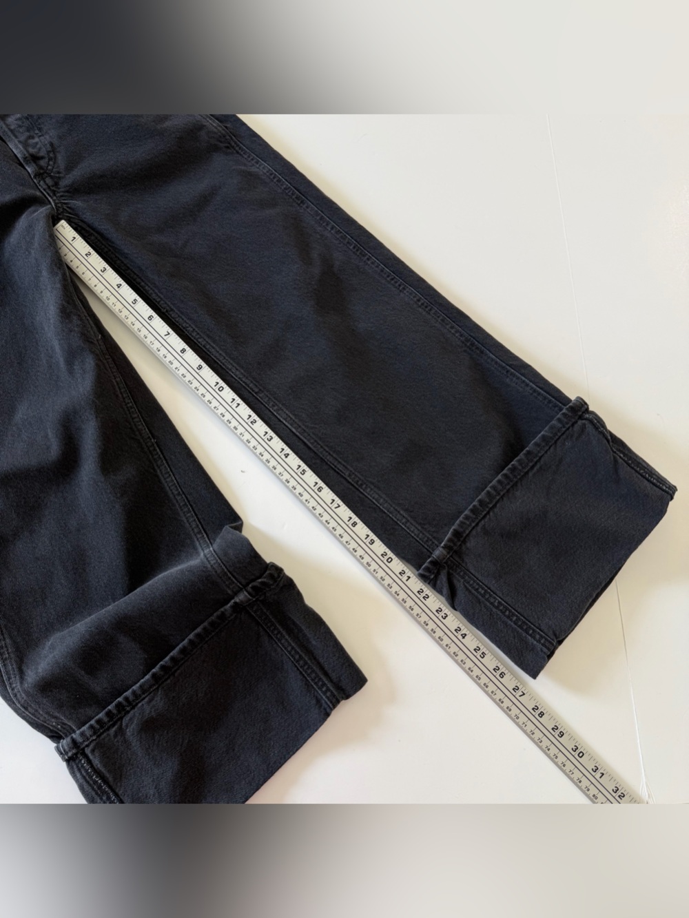 Free People We The Free Jeans Womens 24 Black Final Countdown Low Rise Boyfriend - Picture 10 of 11